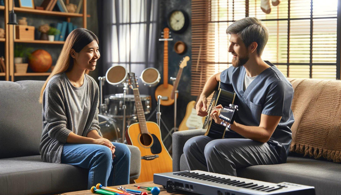 The Healing Harmony: Benefits of Music Therapy in Mental Health and Well-being - Jasberger Music