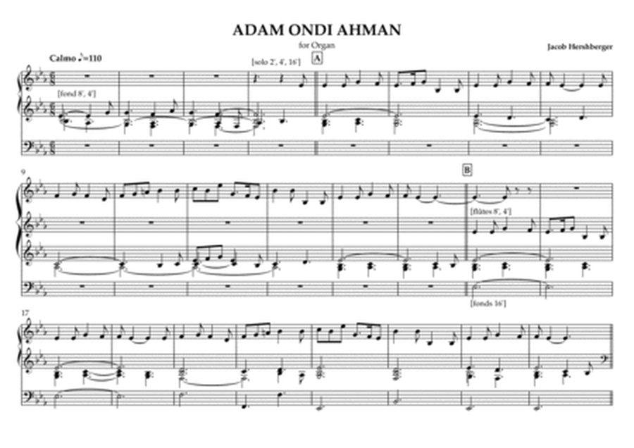 Adam Ondi Ahman - Organ Prelude (Physical Sheet Music) - Jasberger Music