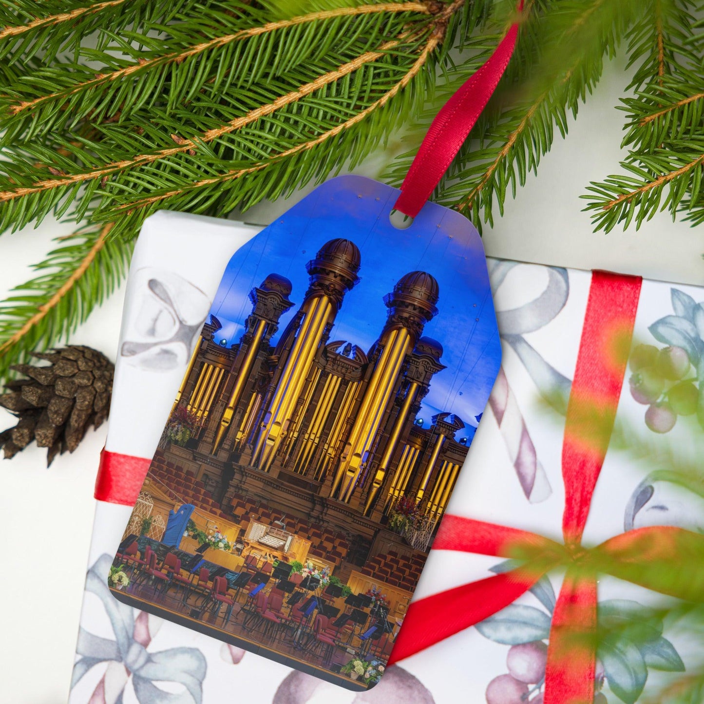Tabernacle Organ Christmas Ornament: A Meaningful Gift for Music Lovers and Organ Enthusiasts - Jasberger Music